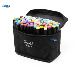 Touch Dual-Tip Marker Set (80 Pieces) with Carrying Case