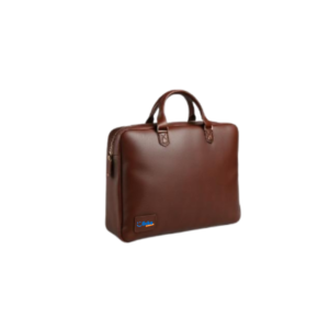 Classic Brown Leather Messenger Bag