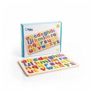 Clicko Wooden Alphabet Letter Puzzle for Kids