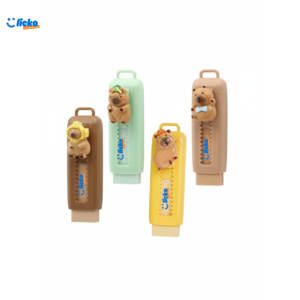 Adorable Cartoon Bear Retractable Eraser Set (4 Pack)